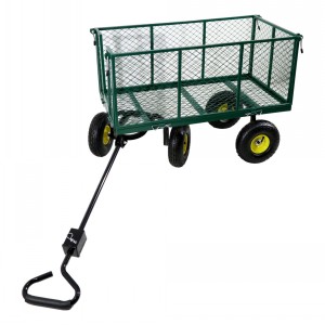 Storr 4 Wheel Garden Trolley Mesh Sides & Fitted Liner